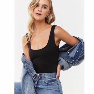 NWT Scoop Neck Bodysuit